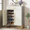 Modern Shoe Cabinet with a Drawer and 5 Adjustable Shelves