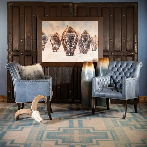 José Leather Chesterfield Single Seater Sofa