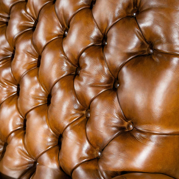 Balka Leather Chesterfield Single Seater Sofa