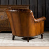 Cano Leather Chesterfield Single Seater Sofa