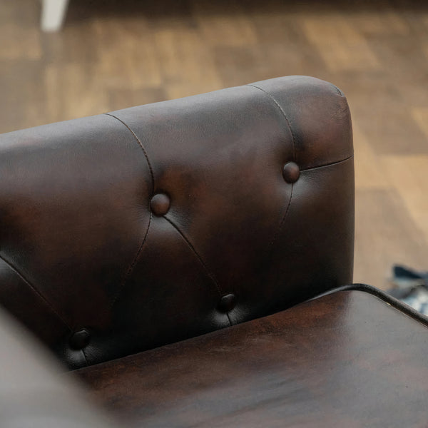 Brooklyn Leather Chesterfield Single Seater Sofa
