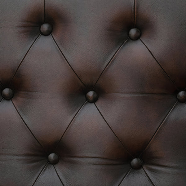 Brooklyn Leather Chesterfield Single Seater Sofa