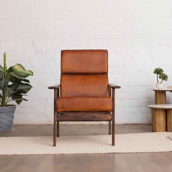 Albert Leather Arm Chair