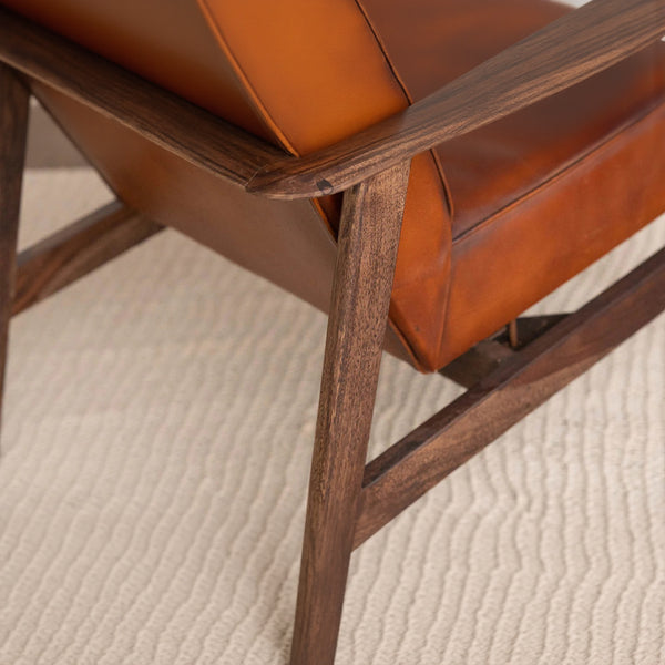 Albert Leather Arm Chair