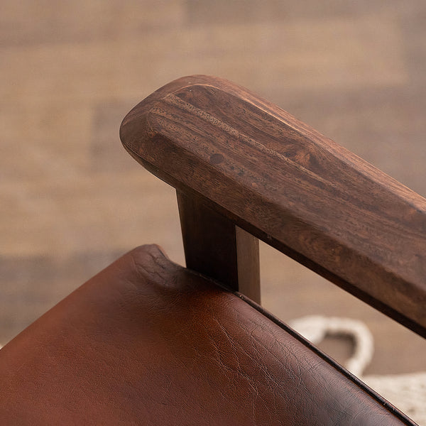 Albert Leather Arm Chair