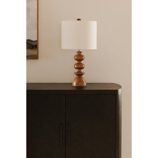 Solid Wood Table Lamp
