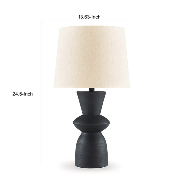 Solid Wood Table Lamp (Set of 2)