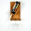 Solid Wood Wall Mounted Wine Glass Rack