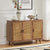 Talia 43" Wide Solid Wood Legs Rattan Sideboard