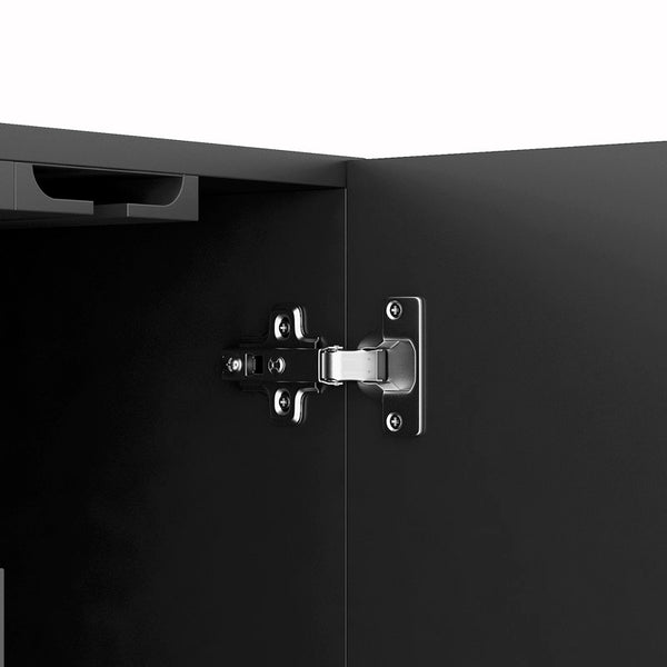 Versatile Home Coffee Bar Cabinet with Multiple Storage Options for Living and Dining Rooms