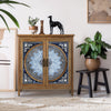 Vintage Storage Accent Cabinets for Bedroom Living Room Small Sideboard Buffet Entryway Cabinet
