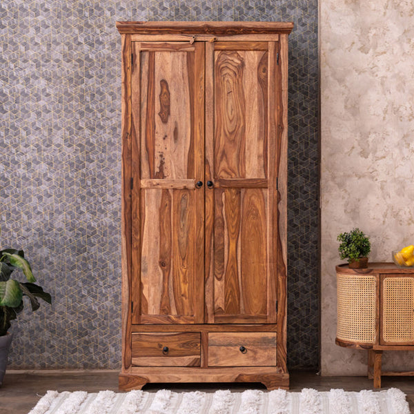 Duraster Hawkin Sheesham Wood Wardrobe #3