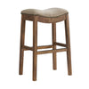 Williston Solid Rubber Wood Counter and Bar Stool