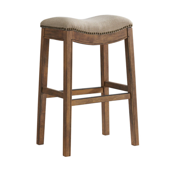 Williston Solid Rubber Wood Counter and Bar Stool