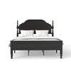 Queen Solid Wood Bed Frame with Spindle Design