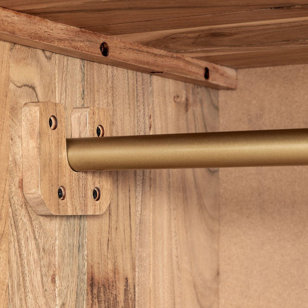 Petter acacia wood cabinet