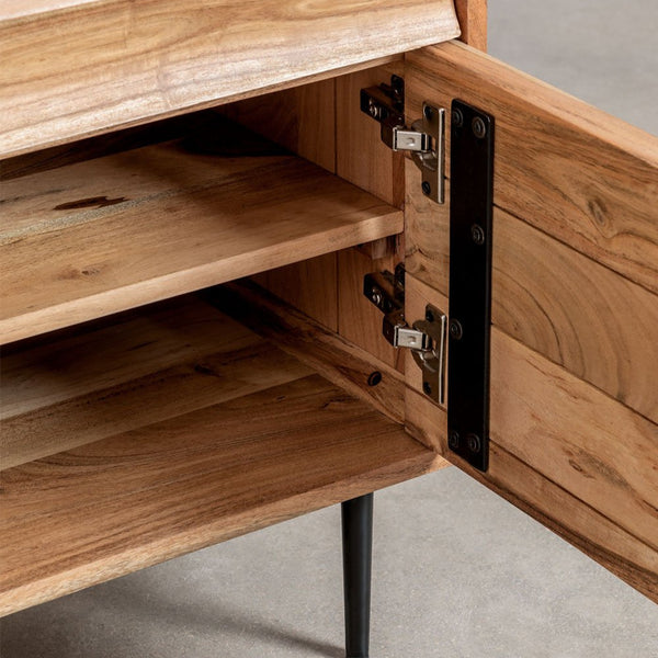 Petter acacia wood cabinet