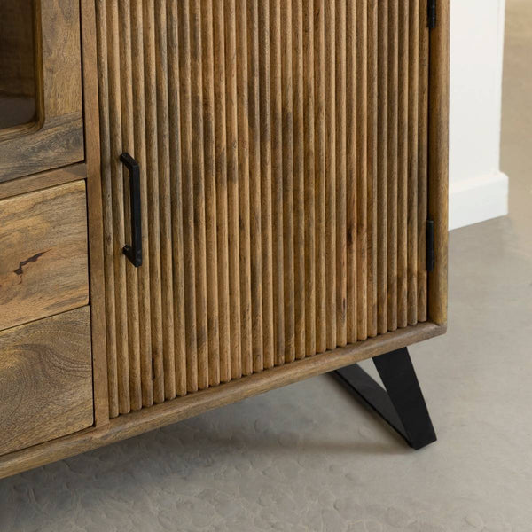 Joy High Mango Wood Display Case