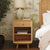 Laura Ashley Oak Millen 1 Drawer Bedside Chest