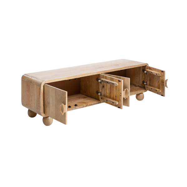 Horta mango wood TV cabinet