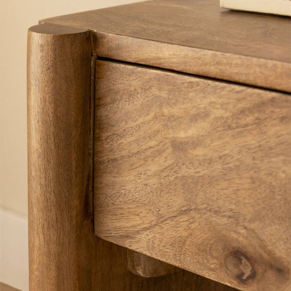 Antonela mango wood bedside table 45x45 cm
