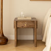 Antonela mango wood bedside table 45x45 cm