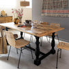 Sylvia mango wood dining table