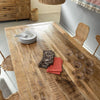 Sylvia mango wood dining table