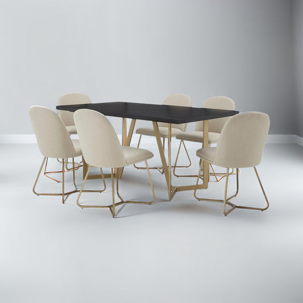 Amélie 6 Seater Dining Set