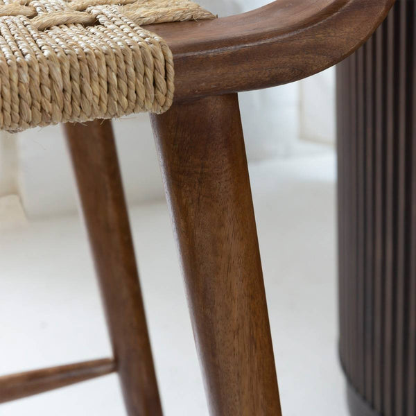 Suzanna mango wood bar chair