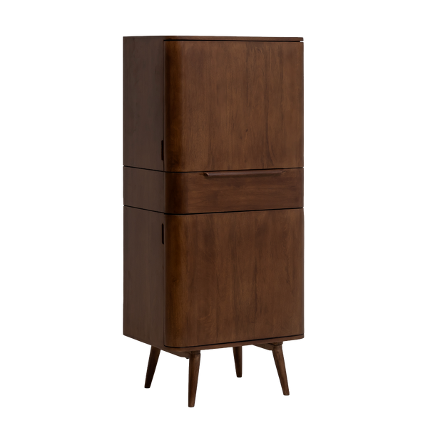 Alena dark mango wood cabinet