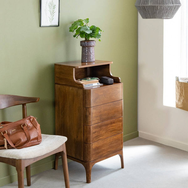 Remick mango wood chest of drawers
