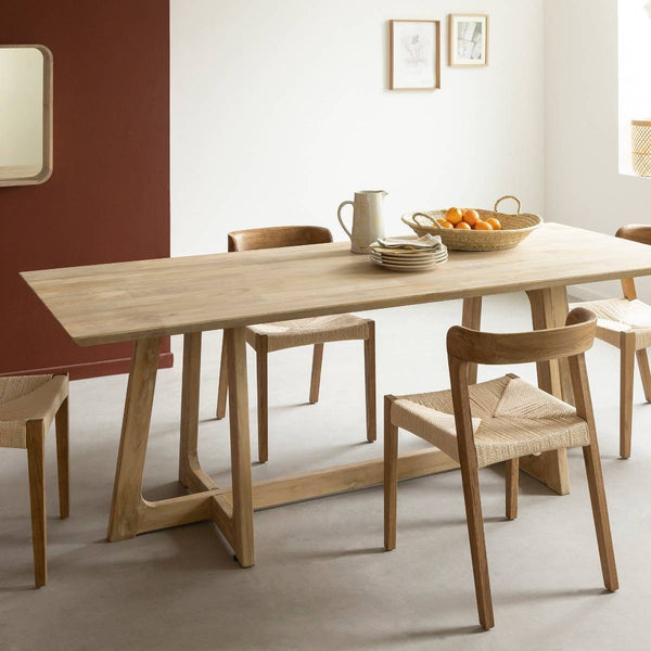 Anastasia mango wood dining table