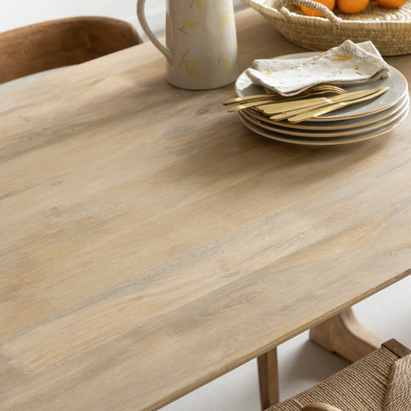 Anastasia mango wood dining table