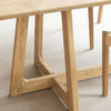 Anastasia mango wood dining table
