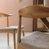 Aline light beech wood chair (set of 2)