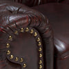 Volta Leather Chesterfield Three Seater Sofa