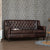 Brooklyn Leather Chesterfield Three Seater Sofa