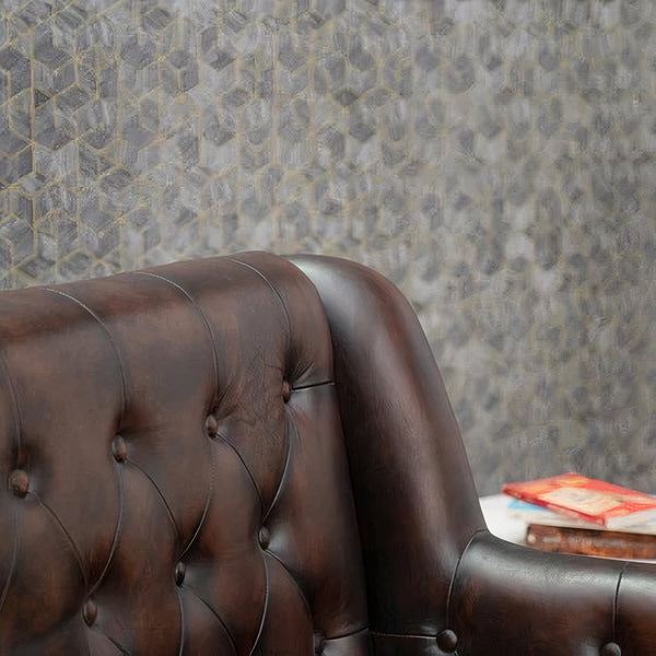 Brooklyn Leather Chesterfield Three Seater Sofa