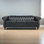 Jenny Leather Chesterfield Three Seater Sofa