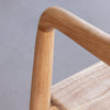 June Raw Teak Wood Chair (Set of 2)