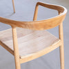 June Raw Teak Wood Chair (Set of 2)