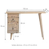 Augustine Mango Wood Desk