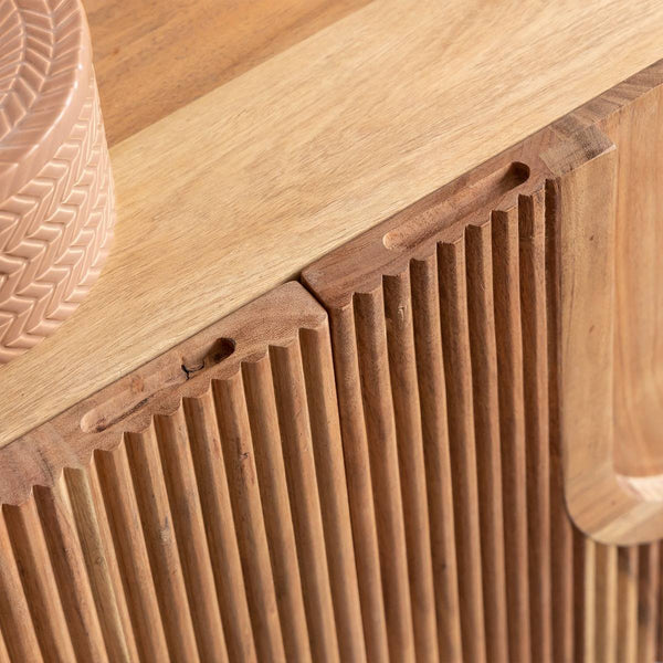 Tilio acacia wood TV cabinet