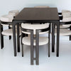 Astra Black 6 Seater Dining Set