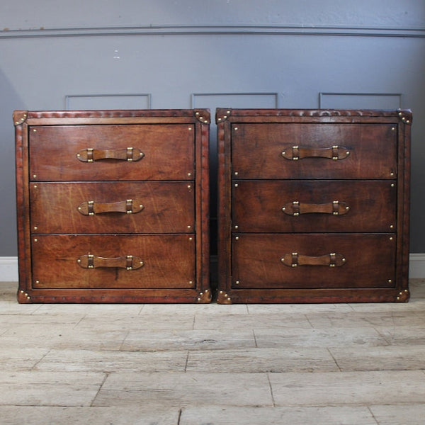 Luxury handmade hand dyed bedroom nightstands