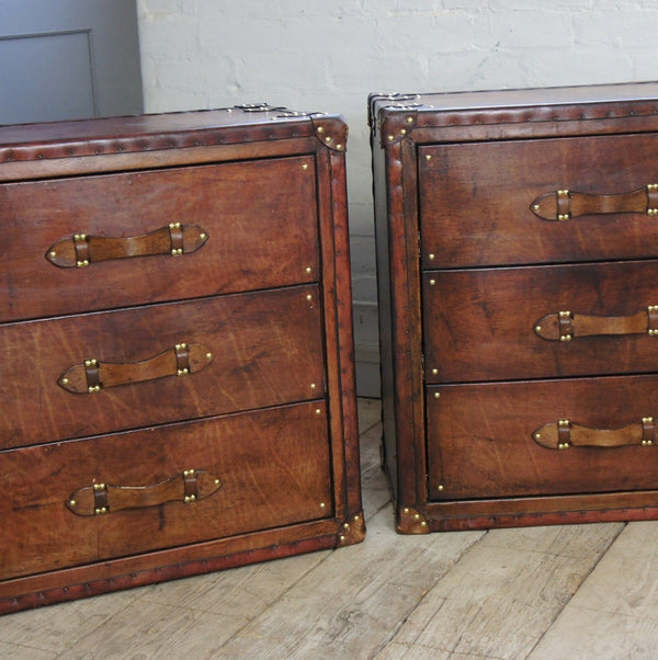 Luxury handmade hand dyed bedroom nightstands