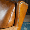 Nordic Leather Sofa | American Made | Full Grain