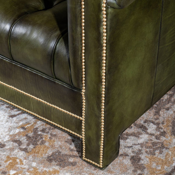 Ivy League Sofa | American Made | High Quality | Full Grain