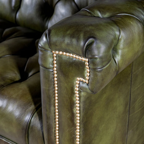 Ivy League Sofa | American Made | High Quality | Full Grain